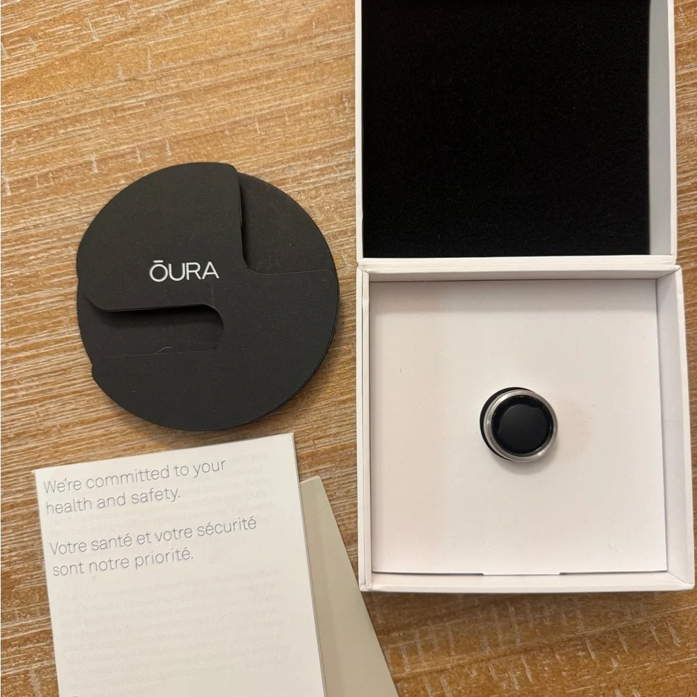 OURA RING GEN 3 Size 8 Gray